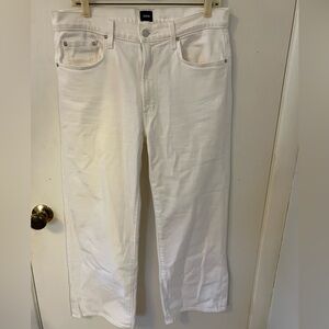 Women’s Edwin 31 White straight leg jeans